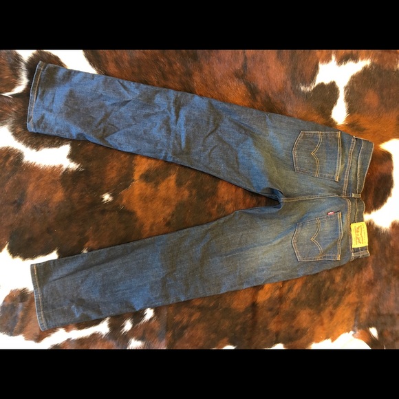 Levi 514 Midnight Blue Jeans - Picture 2 of 4